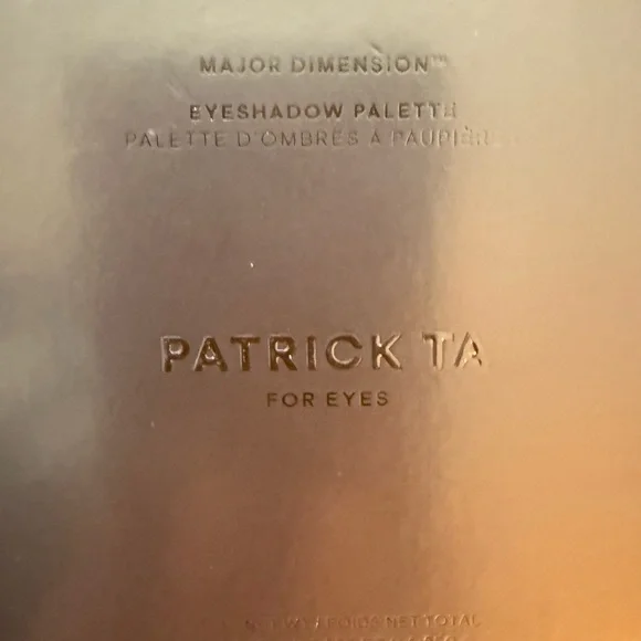 NIB! Patrick Ta Major Dimension Eyeshadow Palette - Picture 5 of 6